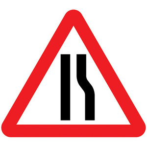 Panneau de sécurité routière en plastique temporaire «A» avec cadre d'affichage panneau d'avertissement réfléchissant Portable 600mm fonctionne à l'avance C/w <span class=keywords><strong>End</strong></span> Supp - Product Image 5