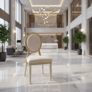 Silla de Aluminio de una Pieza para Eventos, Silla de Comedor para Hotel, Apartamento, Exterior, Duradera y Moderna - Product Image 2