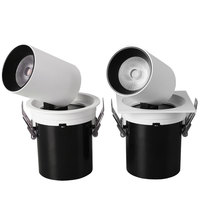 Spot LED encastré blanc chaud étanche IP65 à prix d'usine avec design extensible flexible pour salon moderne