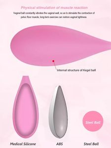 Diskon besar silikon seksi latihan vagina wanita pijat Ben Wa bola Vaginas mainan seks untuk dewasa - Product Image 4