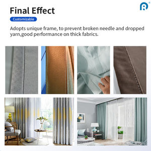 Máquina de Coser para Dobladillos de Cortinas Multifuncional de Alta Eficiencia con Alimentación de Barra de Agujas y Línea de Corte Lateral Anti-Rotura - Product Image 6