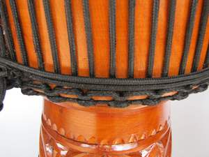 Djembe de percussion à main de 4/6 pouces pour la musique africaine avec des fonctionnalités de percussion exceptionnelles - Product Image 3