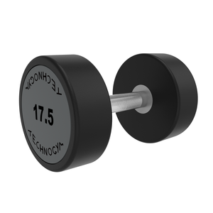 Iron Bull Factory製カスタムロゴ入り耐久性商業用ダンベルセット | ホットセール ウレタンダンベル フリーウェイト（人気ロゴ付き） - Product Image 5