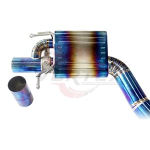 ท่อไอเสีย Vortex High Performance Catback สำหรับ AMG C63 W205 ปี 2015-2025 สีไทเทเนียมบลู - Product Image 5
