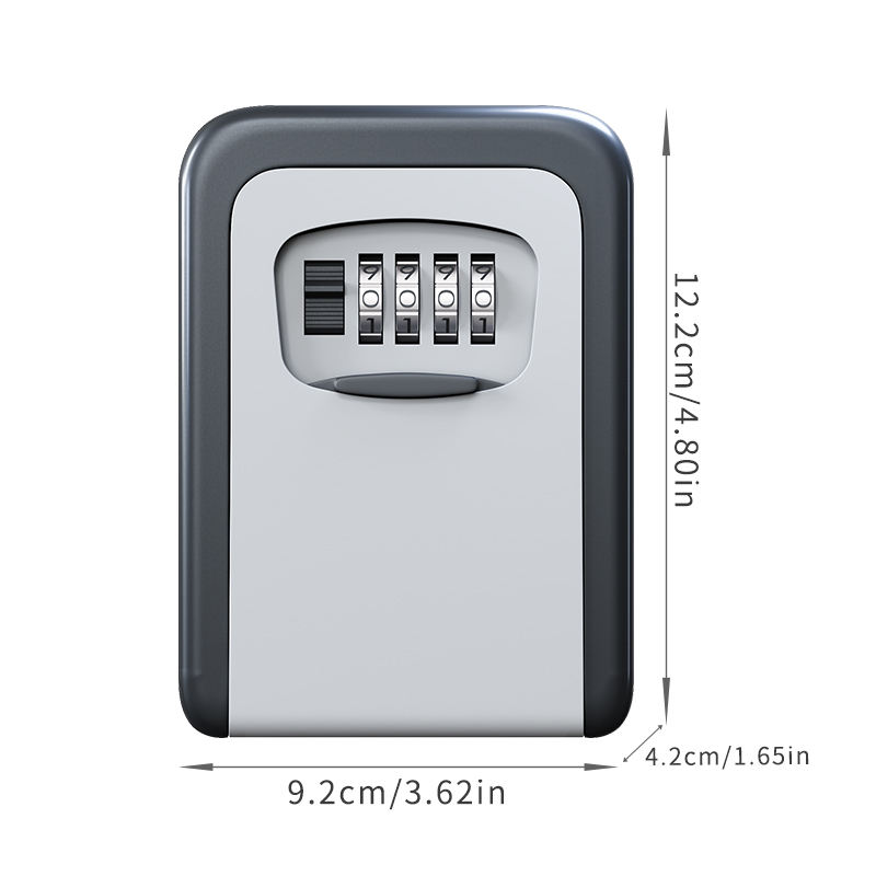 Password Lock Box, Enhanced and Thickened Version, Four-digit Password ...