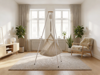 Support pliable pour berceau, hamac suspendu pour bébé, à utiliser dans la chambre ou le salon, pour bébés et enfants, avec un contrôle de qualité élevé