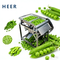 Décortiqueuse automatique multifonctionnelle pour soja, élimination des tiges, décorticage des pois, pelage des pois verts et des edamame