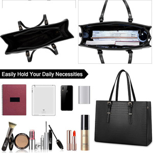 กระเป๋าโท้ทหนัง PU ลายจระเข้แบบสะพายไหล่เดียว ปี 2026 กันน้ำ ความจุมาก กระเป๋าถือสำหรับผู้หญิง ปิดด้วยซิป เหมาะสำหรับใช้ในชีวิตประจำวัน - Product Image 6