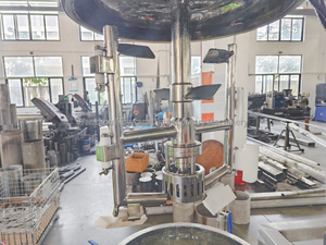 50L 100L 200L điện sưởi ấm mỹ phẩm chân không Emulsifier Mixer - Product Image 2