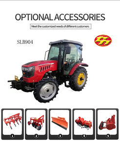 Tractor 4wd <span class=keywords><strong>TRAKTOR</strong></span> CE 90HP Tractor de ruedas Alta calidad con consumo eficiente de combustible fácil mantenimiento controles fáciles de usar - Product Image 3
