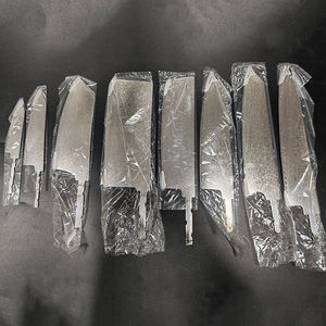 DM10BD2 Scharfe Messerklinge aus Damaststahl, partiell verborgener Erl, Federstruktur-Klinge, Messerrohling aus Damaststahl für Verkauf - Product Image 6