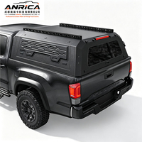 Hard top en alliage de 6 pieds pour pick-up, étanche, anti-poussière et verrouillable, pour camping et activités de plein air
