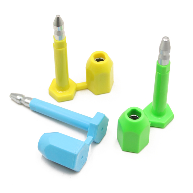 PN-BS1006 ISO 17712 Custom Printed Logo Serial Number Barcode Waterproof High Security Container Bolt Seal