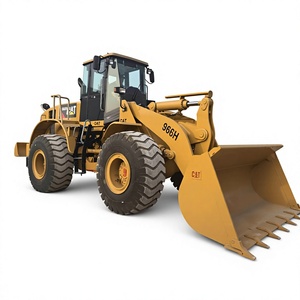 รถตักล้อยางมือสอง Cat 966H ของแท้จาก Caterpillar รถตักล้อยางรุ่น 966H สำหรับงานหนัก เครื่องจักรก่อสร้าง - Product Image 1