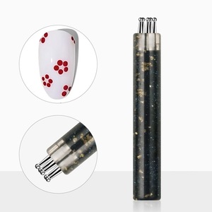 Nuevo Lápiz de Doble Punta para Decoración de Uñas Acrílicas, Diseño de Pétalos de Flores, Herramienta para Colocar Diamantes de Imitación, GZ RTS, Pedido Mixto al por Mayor - Product Image 3