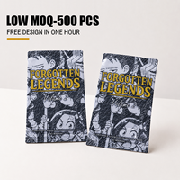 Emballage de cartes à jouer OEM ODM, pochette en Mylar, matériau laminé en feuille de PET flexible, emballage personnalisé pour cartes