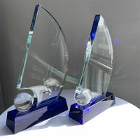 Médailles personnalisées en verre cristal pour sports de karaté, impression UV, gravure laser, écologiques, étanches, coffret cadeau, vente en gros d'usine