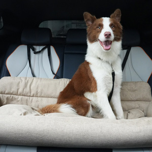 Großes Haustier-Transportbett für Hunde, Auto-Rücksitz-Hundebett, Bewegliches und Abnehmbares Auto-Sitz-Reisebett für Hunde - Product Image 1