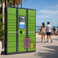 Casier à bagages électronique intelligent haute sécurité, résistant aux intempéries, solutions de stockage intelligentes pour les festivals de musique