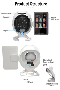<span class=keywords><strong>True</strong></span> Pro Ai เครื่องวิเคราะห์ผิว3D เครื่องสแกนใบหน้าด้วยกล้อง HD 28MP และรองรับหลายภาษาสำหรับร้านเสริมสวย OEM - Product Image 5