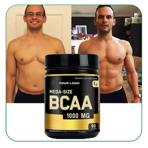 Complément alimentaire <span class=keywords><strong>protéiné</strong></span> BCAA créatine OEM pour l'entraînement, acides aminés halal végétaliens, capsules BCAA pour la croissance musculaire, la récupération et la force - Product Image 1