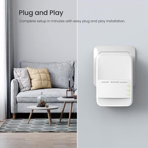 Kit Adaptador Powerline Tenda AV1000 CPE, Puertos Gigabit, Extensor AC650 de Doble Banda, Plug & Play, Transmisión de Video HD/3D/4K, Juegos (PH10) - Product Image 6