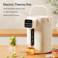 Thermos Électrique Avancé en Acier Isolé Multi-Températures pour Boissons Chaudes, Thé, Lait et Café – Maintien au Chaud Optimal