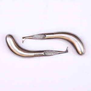 Elevador dental BK Industries Cryer Addler, de acero inoxidable, instrumento quirúrgico manual, estriado, clase I, ergonómico - Product Image 2