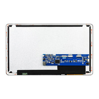 Écran LCD 15,6 pouces pour moniteur tactile capacitif HD avec panneau en verre trempé pour les entreprises