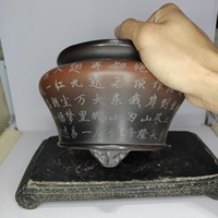 Pot Bonsai Yixing Pasir Ungu Berkualitas Tinggi, Ukiran Tangan, Model Terbaru 2026