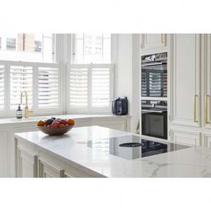 Prix d'usine, armoire de cuisine en bois massif de style américain moderne, armoire de cuisine classique en bois avec îlot de cuisine - Product Image 4