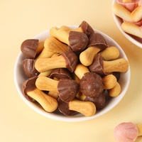Biscuits en forme de champignons en gros 48g, craquelins sandwichs sucrés au fromage, chocolat et fruits, boîte de collations pour enfants