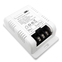 Module de relais WiFi 30A 85-265V, interrupteur intelligent avec moniteur de puissance, contrôleur d'automatisation domestique, contrôle Tuya, compatible Alexa Google Home
