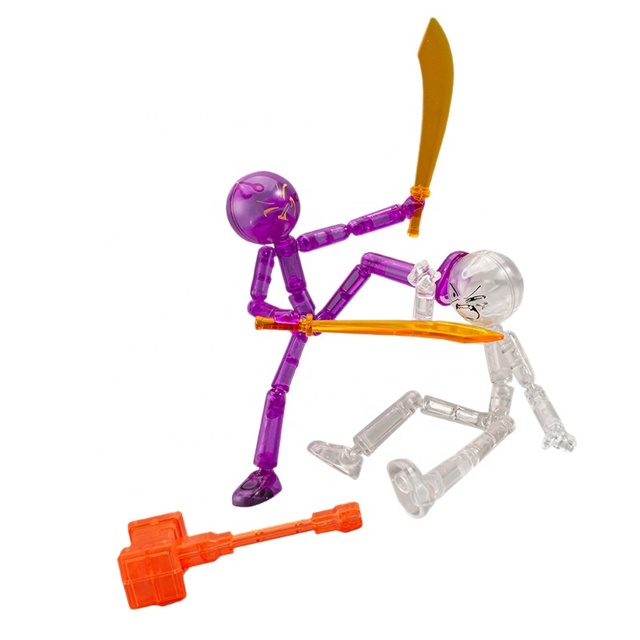 Rampage Stickman Fighting Doll Movable Joint Figurine Ornament Gift Toy Wholesale