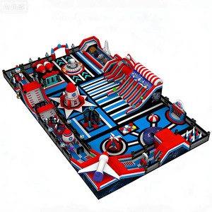 Parque <span class=keywords><strong>de</strong></span> <span class=keywords><strong>Juegos</strong></span> Inflable Personalizado con Temática Espacial <span class=keywords><strong>de</strong></span> Galaxia, para Interiores y Exteriores, con Diseño <span class=keywords><strong>de</strong></span> Cohetes, para Parques <span class=keywords><strong>de</strong></span> Diversiones - Product Image 2