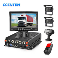 Système DVR mobile AI 4G GPS Wifi MDVR pour camion, voiture, bus avec enregistrement en boucle H.265 H.264, suivi à distance HD 1080P, ADAS et DSM