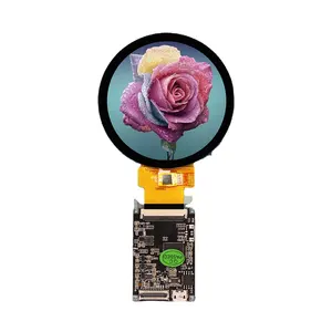 TDO 2.1 Inch Round 480*480 IPS HMI Screen UART Serial TFT LCD Display Module For Arduino/STM/ESP With TTL Interface