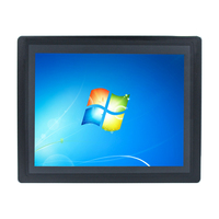 Panel PC Industrial Todo en Uno con Pantalla Táctil Capacitiva de 15 Pulgadas para Montaje en Pared con Windows 7/8/10
