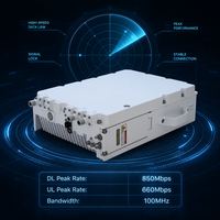 Estación Base para Exteriores 5G NR GNodeB de Grado Operador, 2x40W, Sub-6GHz N41 N78 100MHz, Solución Inalámbrica GNB Integrada para 1200 Usuarios