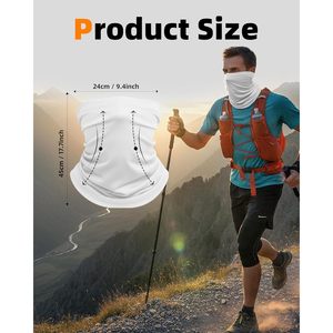 FOXA Neck Gaiter 7 Pack Cooling UV Protection Bandana Face Mask Scarf Unisex Outdoor Use - Product Image 4