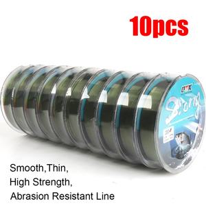 Fil <span class=keywords><strong>de</strong></span> <span class=keywords><strong>pêche</strong></span> en nylon haute résistance 10 brins 1000M, ligne tressée <span class=keywords><strong>invisible</strong></span> à faible visibilité pour la <span class=keywords><strong>pêche</strong></span> en mer et en eau douce - Product Image 2