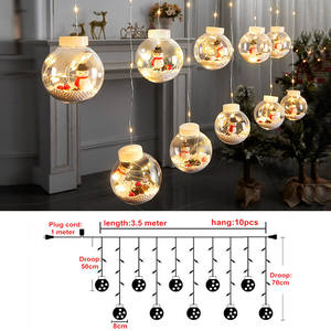 <span class=keywords><strong>Guirlande</strong></span> lumineuse électrique à lumière <span class=keywords><strong>led</strong></span>, décorations de noël et nouvel-an, féerique, batterie en cuivre, 3m - Product Image 5