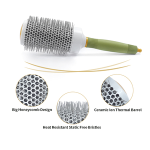 <span class=keywords><strong>Brosse</strong></span> <span class=keywords><strong>à</strong></span> <span class=keywords><strong>cheveux</strong></span> ronde en céramique OEM personnalisée, poils en nylon, corps en aluminium, <span class=keywords><strong>brosse</strong></span> professionnelle pour le coiffage et le séchage au sèche-<span class=keywords><strong>cheveux</strong></span>, vente en gros - Product Image 5