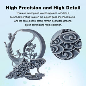 Résine rigide lavable à l'eau Antinsky pour imprimante 3D DLP LCD 405nm 1kg, haute précision, facile à nettoyer, livraison gratuite UE - Product Image 4