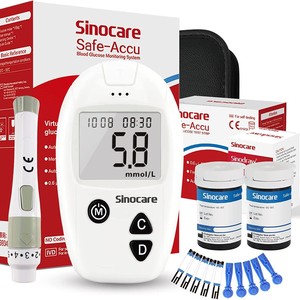 Moniteur de <span class=keywords><strong>glycémie</strong></span> Safe Accu sans codage, appareil de <span class=keywords><strong>test</strong></span> de <span class=keywords><strong>glycémie</strong></span> pour auto-<span class=keywords><strong>test</strong></span> à domicile - Product Image 3