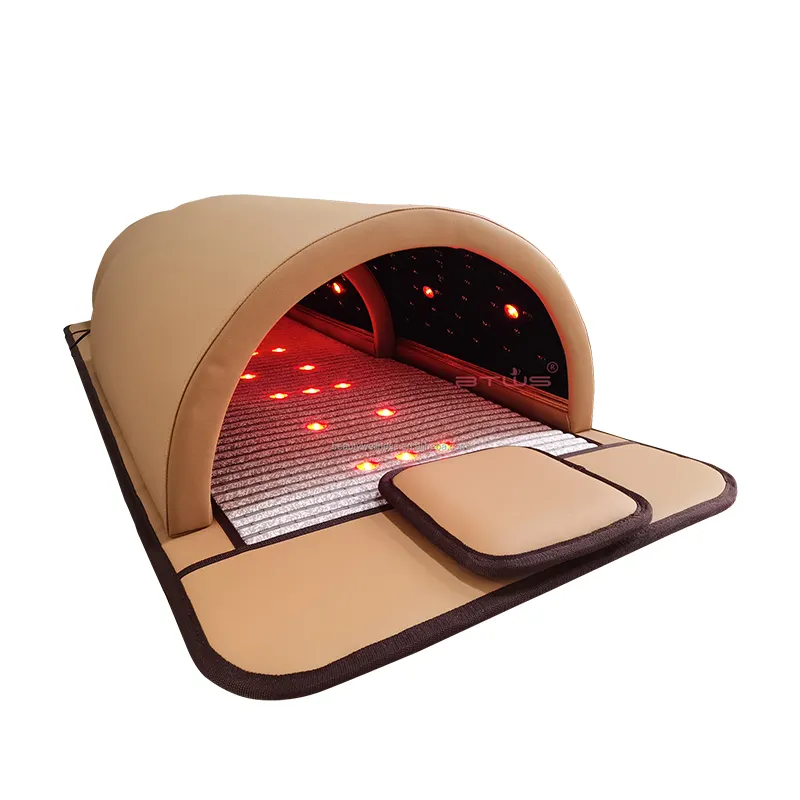 GYZX Hot Sales Rotlicht therapie Sauna erbett Mit Turmalin Germanium Infrarot Sauna Dome