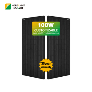 Paneles Solares Monocristalinos de Alta Eficiencia, Módulo Solar PERC de 100W 150W 200W, Paneles de Tamaño Pequeño para Uso en Iluminación Solar Exterior HP10 - Product Image 1