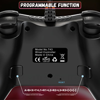 Nouvelle arrivée PC Gaming Gamepad Android Phone Wired Game Controller avec fonction de programmation