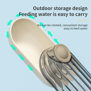 ขวดน้ำสำหรับสัตว์เลี้ยงอเนกประสงค์พร้อมดีไซน์พกพาป้องกันการรั่วซึมสำหรับแมวและสุนัขเดินเล่นกลางแจ้ง - Product Image 4