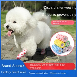 Bande de protection auto-adhésive non tissée pour animaux de compagnie, anti-salissure, pour la protection des pattes des chiens lors de la promenade en extérieur - Product Image 3